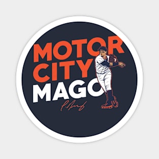 Javy Baez Motor City Mago Magnet